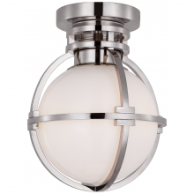 Visual Comfort and Co. Signature Collection CHC 4482PN-WG - Gracie 7" Captured Globe Flush Mount