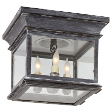 Visual Comfort and Co. Signature Collection CHO 4310WZ-CG - Club Small Square Flush Mount