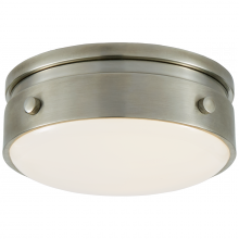 Visual Comfort and Co. Signature Collection TOB 4062AN-WG - Hicks 5.5" Solitaire Flush Mount