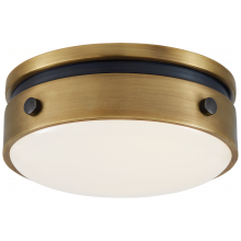 Visual Comfort and Co. Signature Collection TOB 4062BZ/HAB-WG - Hicks 5.5" Solitaire Flush Mount