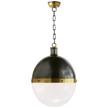 Visual Comfort and Co. Signature Collection TOB 5064BZ/HAB-WG - Hicks Extra Large Pendant