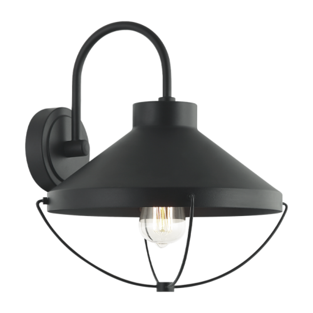 Fable Matte Black Wall Sconce