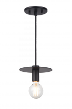 Matteo Lighting C54911BK - Kasa Black Pendant