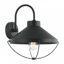 Matteo Lighting S10302MB - Fable Matte Black Wall Sconce