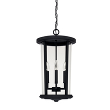 Capital Lighting 926742BK - 4 Light Outdoor Hanging Lantern