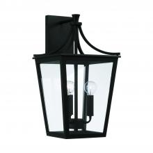 Capital Lighting 947931BK - 3 Light Outdoor Wall Lantern