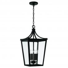 Capital Lighting 947942BK - 4 Light Outdoor Hanging Lantern
