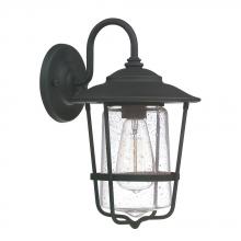 Capital Lighting 9601BK - 1 Light Outdoor Wall Lantern