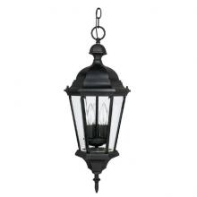 Capital Lighting 9724BK - 3 Light Outdoor Hanging Lantern