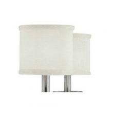 Capital Lighting S469 - White Fabric Stay-Straight Shade
