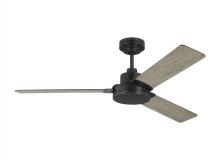 Generation Lighting Seagull 3JVR52AGP - Jovie 52" Indoor/Outdoor Aged Pewter Ceiling Fan with Wall Control and Manual Reversible Motor