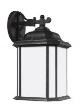 Generation Lighting Seagull 84531EN3-746 - Kent traditional 1-light LED outdoor exterior large wall lantern sconce in oxford bronze finish with