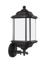 Generation Lighting Seagull 84532-746 - Kent traditional 1-light outdoor exterior large uplight wall lantern sconce in oxford bronze finish