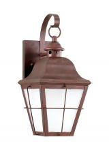 Generation Lighting Seagull 8462D-44 - Chatham traditional 1-light medium outdoor exterior dark sky compliant wall lantern sconce in weathe