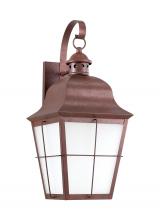 Generation Lighting Seagull 8463D-44 - Chatham traditional 1-light large outdoor exterior dark sky compliant wall lantern sconce in weather