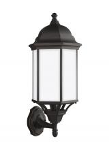 Generation Lighting Seagull 8638751-71 - Sevier traditional 1-light outdoor exterior large uplight outdoor wall lantern sconce in antique bro