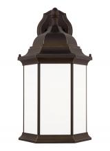 Generation Lighting Seagull 8738751-71 - Sevier traditional 1-light outdoor exterior extra large downlight outdoor wall lantern sconce in ant