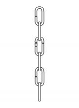 Generation Lighting Seagull 9103-112 - Replacement Chain 6FT-112