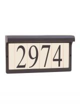 Generation Lighting Seagull 9600-71 - Address light collection antique bronze aluminum address sign light fixture