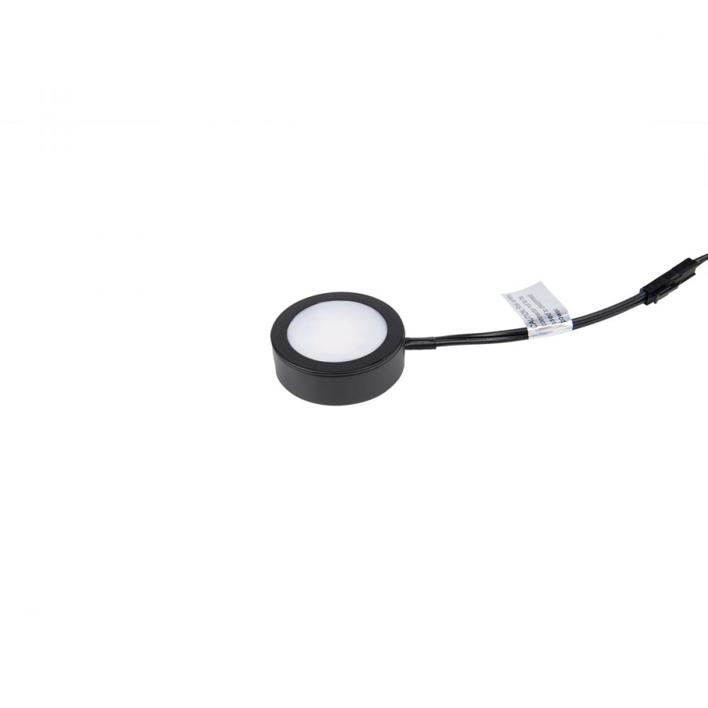 1 Single Wired Puck Light w/ Cord