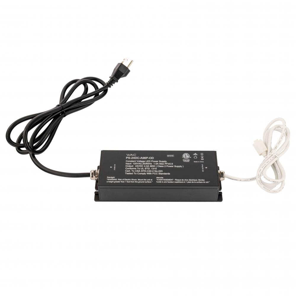 InvisiLED? Outdoor Portable Power Supply - 96W, 120-277VAC/24VDC