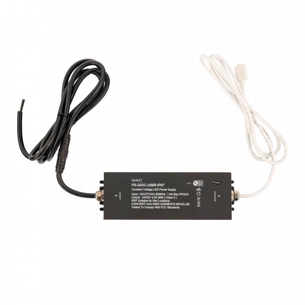 InvisiLED? Outdoor IP67 Remote Power Supply 96W, 120-277VAC/24VDC