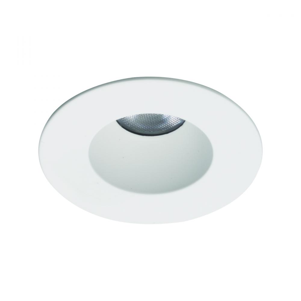 Ocularc 1.0 LED Round Open Reflector Trim with Light Engine and New Construction or Remodel Housin