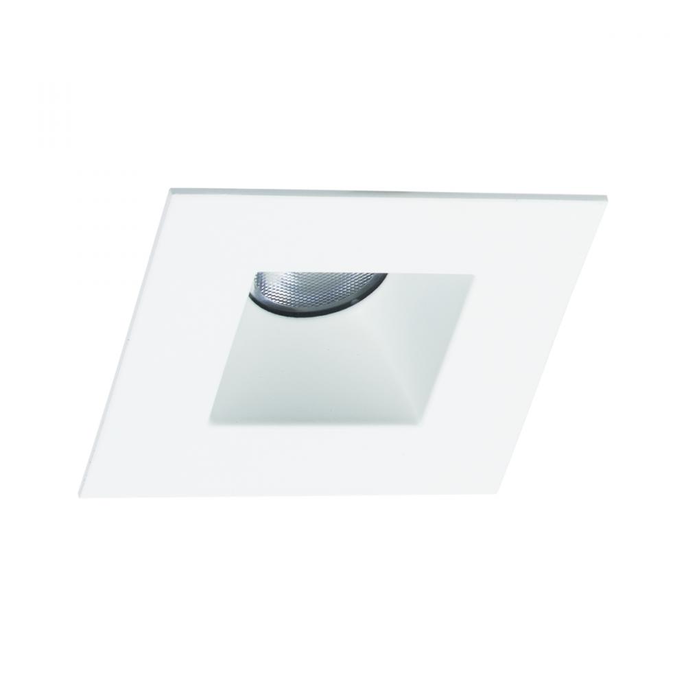 Ocularc 1.0 LED Square Open Reflector Trim with Light Engine and New Construction or Remodel Housi