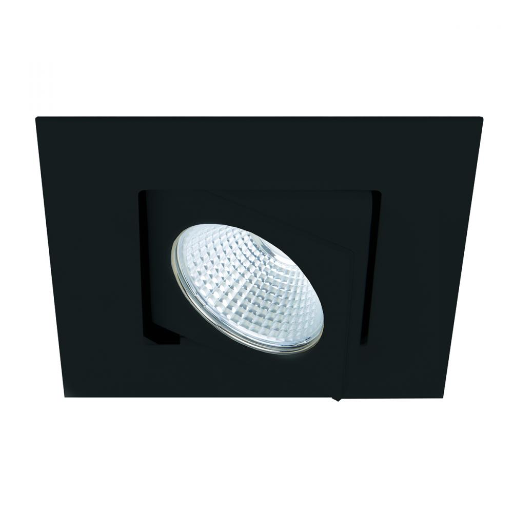 Ocularc 2.0 LED Square Adjustable Trim with Light Engine and New Construction or Remodel Housing