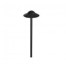 WAC Lighting 6053-30BK - Canopy Path Light with 6in Cap