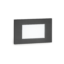 WAC Lighting 4071-30BK - LED Low Voltage Diffused Step and Wall Light