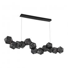 Modern Forms Luminaires PD-62864-BK - Riddle Linear Pendant