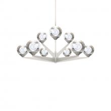 Modern Forms Luminaires PD-82027-SN - Double Bubble Chandelier Light