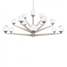 Modern Forms Luminaires PD-82042-SN - Double Bubble Chandelier Light