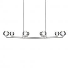 Modern Forms Luminaires PD-82044-SN - Double Bubble Chandelier Light