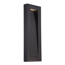 Modern Forms Luminaires WS-W1122-BK - Urban Outdoor Wall Sconce Light