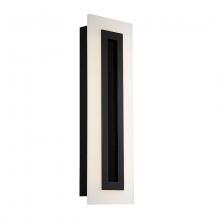Modern Forms Luminaires WS-W46824-BK - Shadow Outdoor Wall Sconce Light