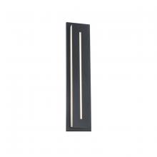 Modern Forms Luminaires WS-W66226-30-BK - Midnight Outdoor Wall Sconce Light