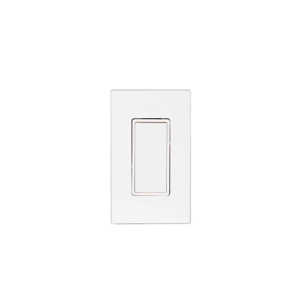 Single Simple Switch Wall Plate and Gang Box - 20 Amp Per Pole