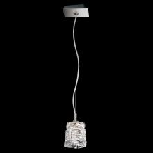 Schonbek 1870 STW310N-SS1S - Glissando 7in LED 120V Mini Pendant in Stainless Steel with Clear Crystals from Swarovski