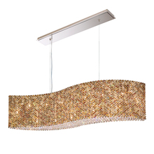 Schonbek 1870 RE4821O - Refrax 21 Light 120V Linear Pendant in Polished Stainless Steel with Clear Optic Crystal