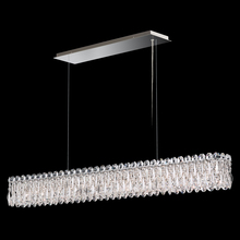 Schonbek 1870 RS8352N-401S - Sarella 11 Light 120V Linear Pendant in Polished Stainless Steel with Clear Crystals from Swarovsk