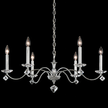 Schonbek 1870 MD1006N-211H - Modique 6 Light 110V Chandelier in Rich Auerelia Gold with Clear Heritage Crystal