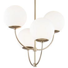 Mitzi by Hudson Valley Lighting H160804-AGB - Carrie Chandelier