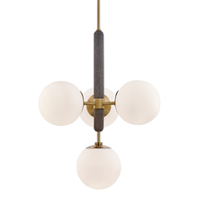 Mitzi by Hudson Valley Lighting H289804-AGB - Brielle Chandelier