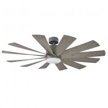 Modern Forms Smart Fans FR-W1815-60L-GH/WG - Windflower Downrod ceiling fan