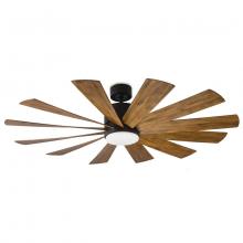 Modern Forms Smart Fans FR-W1815-60L-MB/DK - Windflower Downrod ceiling fan