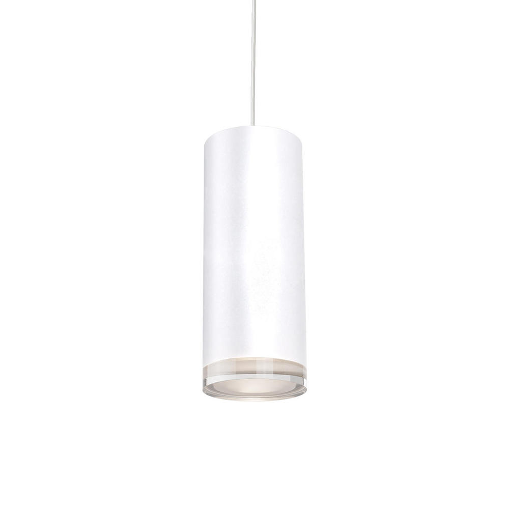 Cameo 10-in White LED Pendant