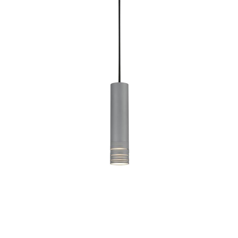 Milca 10-in Gray 1 Light Pendant