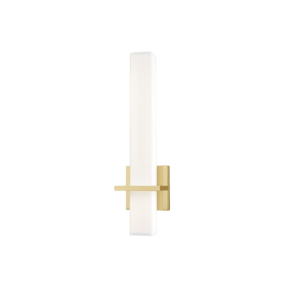 Nepal 18-in Brushed Gold LED Wall Sconce